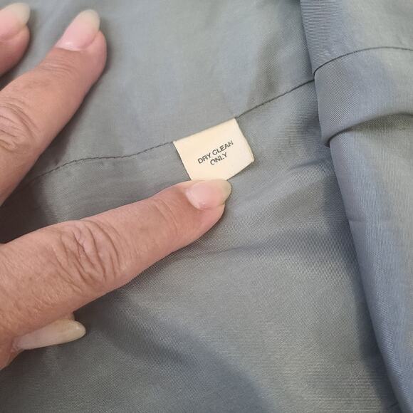 J Crew Women's wool skirt Grey pleated plaid Sz 8 Preppy Academia Twee Y2K vines - Picture 7 of 11